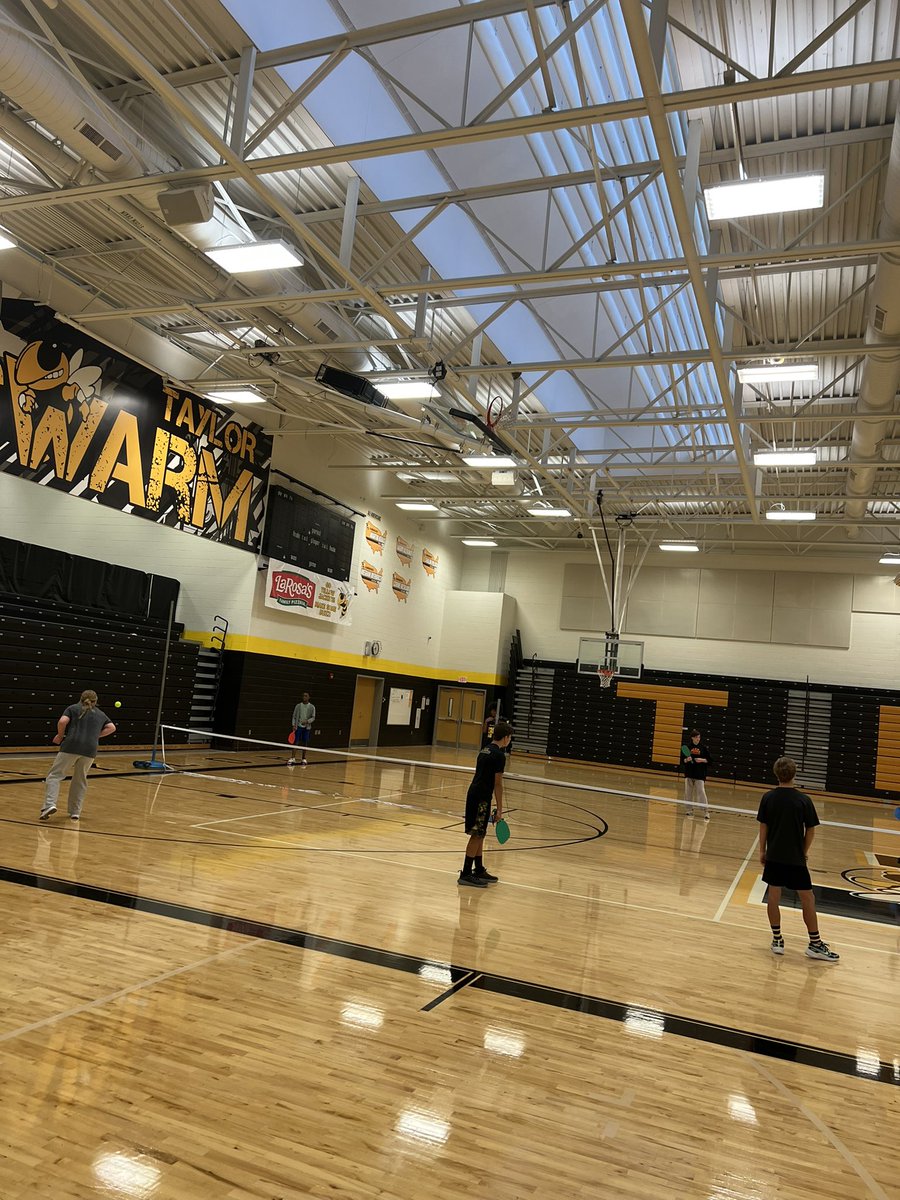 Pickleball in PE!