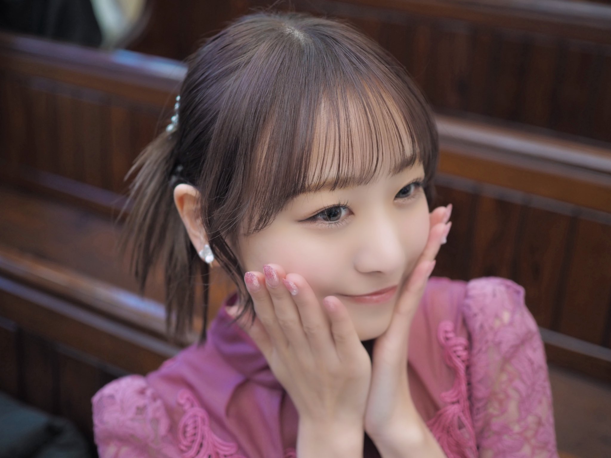 瀧脇笙古 生写真 とくべチュ、して 直筆 イラストあり 瀧脇笙古 生写真 とくべちゅ 🩵とくべちゅ🩵 #イコラブ