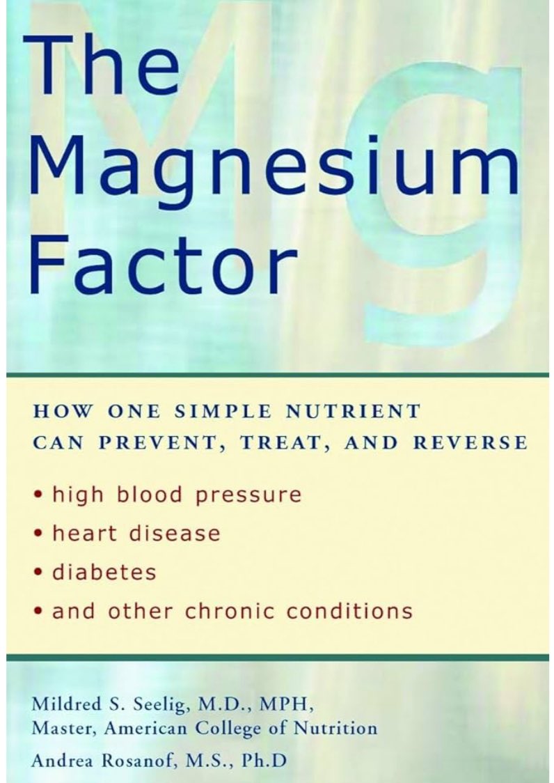 aihtheory's tweet image. Two elements critical for the stability of the NPUs in AIH theory of Ling, read these books. It will save your health. 
#magnesium #potassium