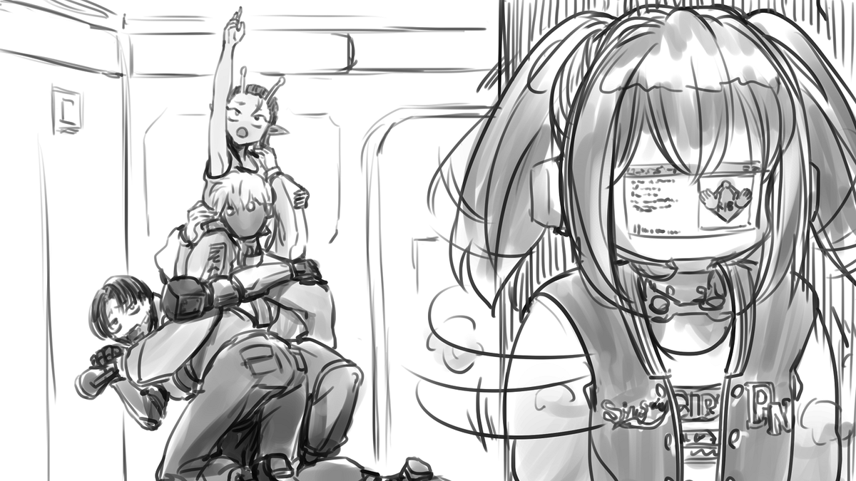 いよいよ１０話じゃん！
#ミルキーサブウェイ