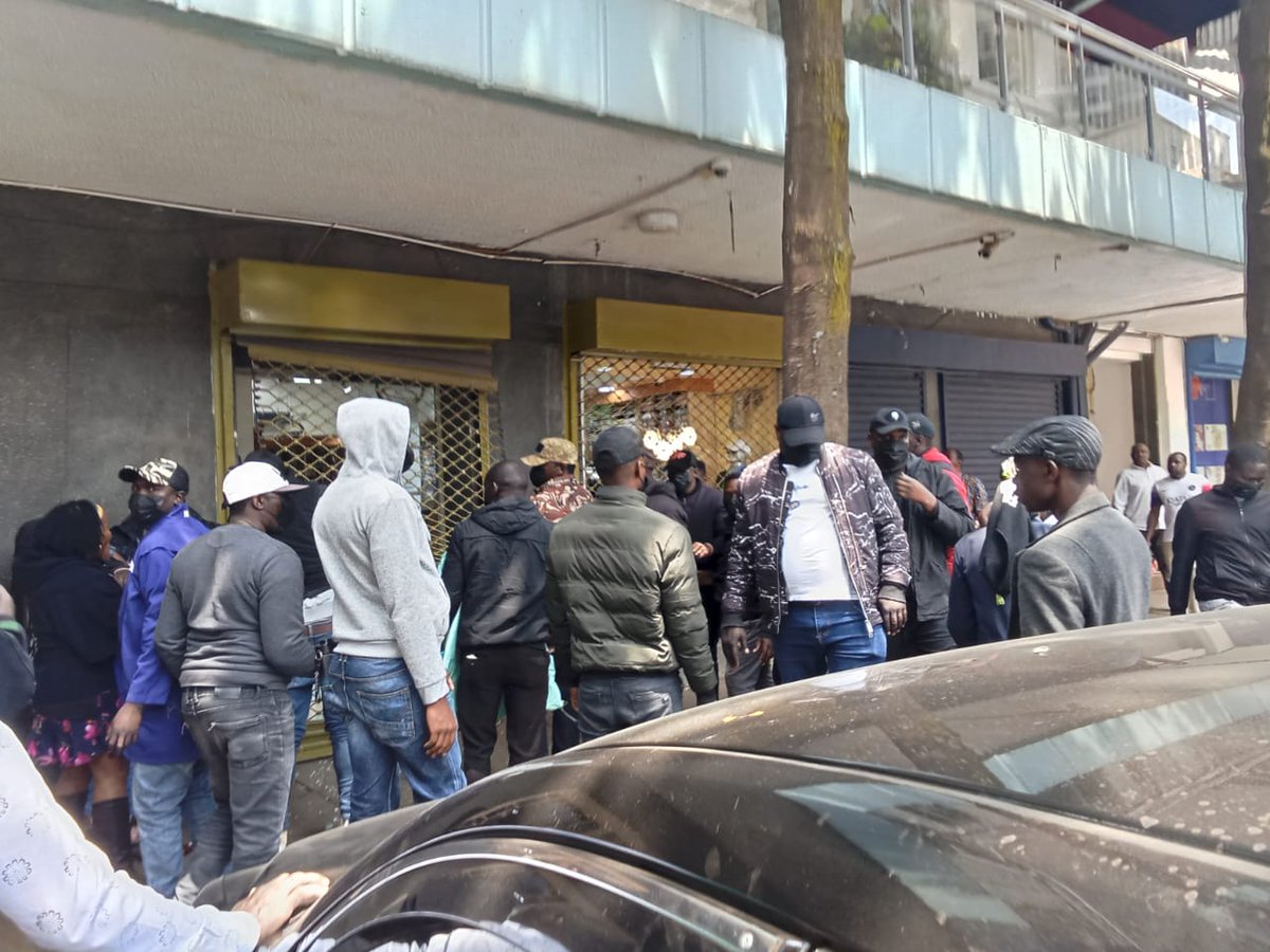 If Nairobi CBD businesses are not safe, what hope is there for smaller traders across Kenya? #NanakHouse