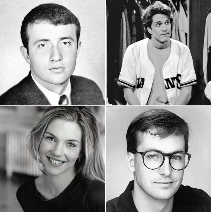 Better Call Saul throwback Thursday. All in their 20s.