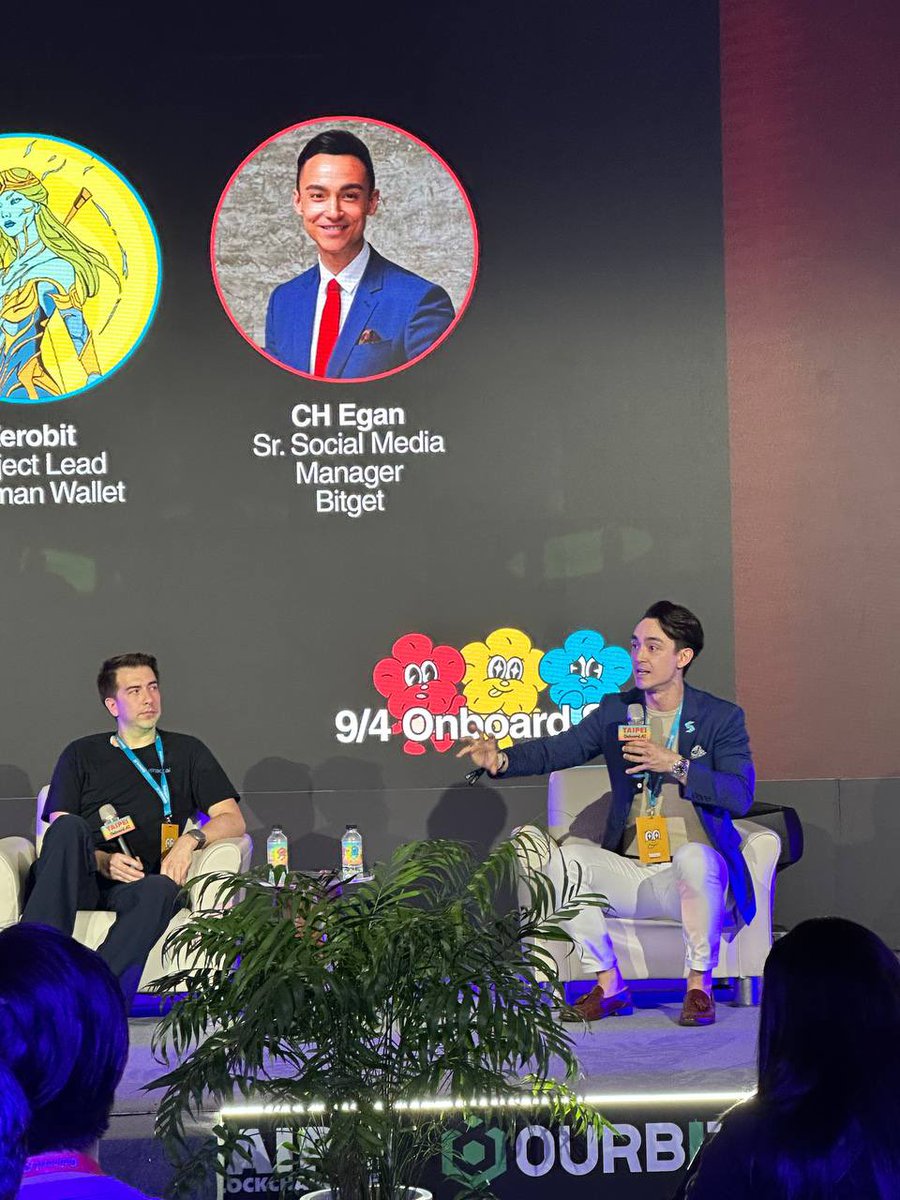 ch_egan's tweet image. TAO-pilling people on stage might be my favorite activity of all time. Stoked to share the stage with @NorthTensorAI @bittensorai &amp;amp; @wearetalisman @TaipeiWeek