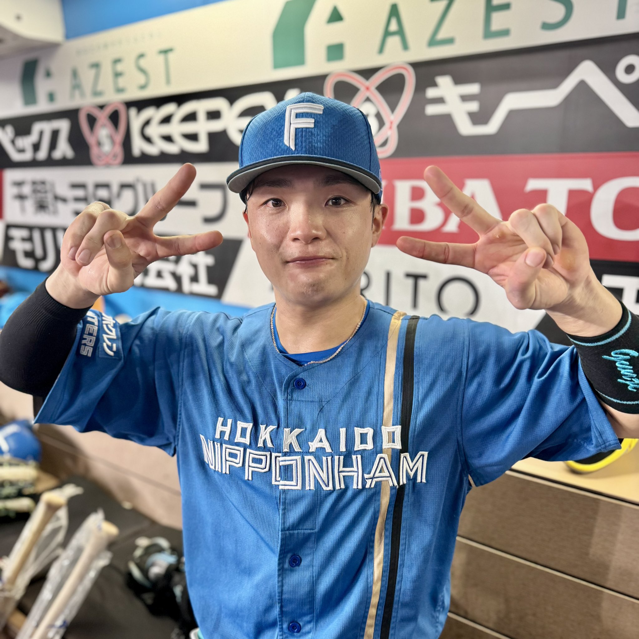 ファイターズ 日本ハム we love hokkaidoユニフォーム　郡司裕也 北海道日本ハムファイターズ | 決めた‼️‼️‼️‼️‼️ 今年も