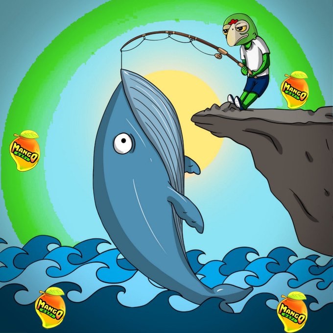 MANGO DEFI (@0xmangodefi) on Twitter photo GMango 🥭 
If you listen closely 👂
You can hear the whales coming .. GMango 🥭 
If you listen closely 👂
You can hear the whales coming ..