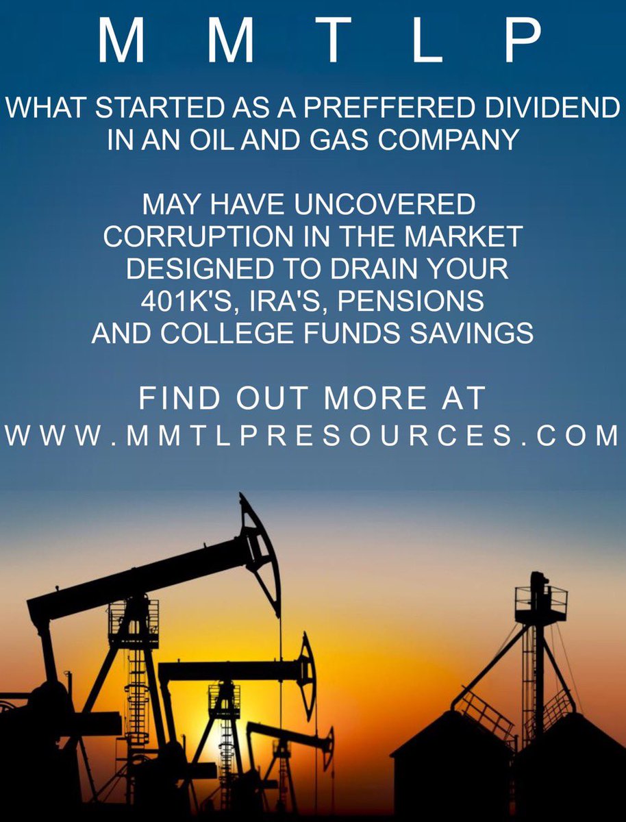 <a href="/udontknowjack99/">Jack Smitty AAL (Asshole @ Large) #afmb</a> McCabe could have bankrupted the company multiple times.....instead he has funded the company multiple times while calling out the <a href="/SECGov/">U.S. Securities and Exchange Commission</a> &amp; <a href="/FINRA/">FINRA</a>.  No one knows how this will end.  But I support McCabe &amp; and transparency. 

WHAT'S THE AUDITED AGGREGATED SHARE COUNT OF #MMTLP