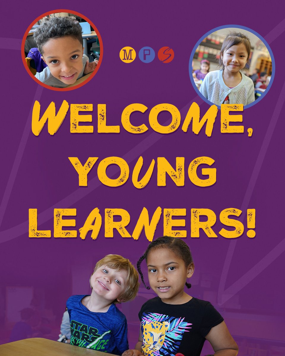 ✨ Happy first day of school to our littlest learners! ✨ 

We are so excited to welcome pre-K and kindergarten students to MPS today, Thursday, Sept. 4. Let's have an incredible year!

Share your back-to-school moments with us! Tag MPS using #MPSFirstDay or submit photos at