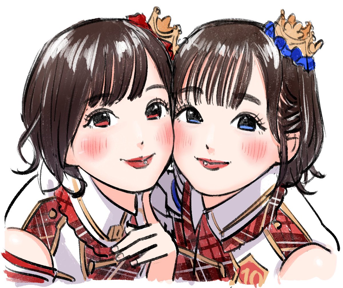 愛美さんところあずさん❤️💙