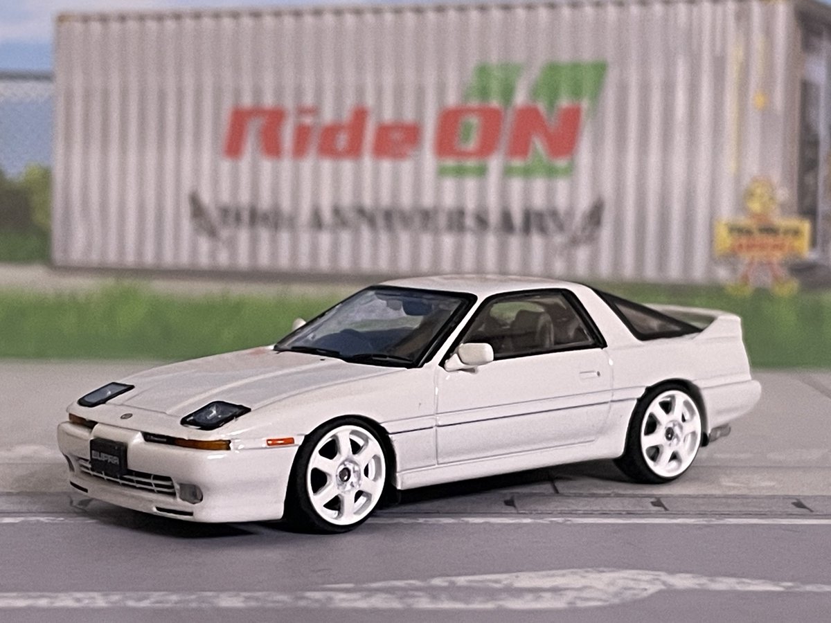 ホビージャパンの70スープラを仕様変更。 ホイールを80スープラ純正