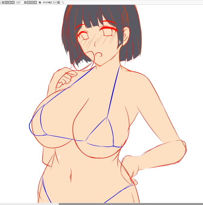 そういやメイン機メンテ中にサブ機で作業テストで描いていたスグちゃんの事を思い出したのねんw('ー`)ゞ