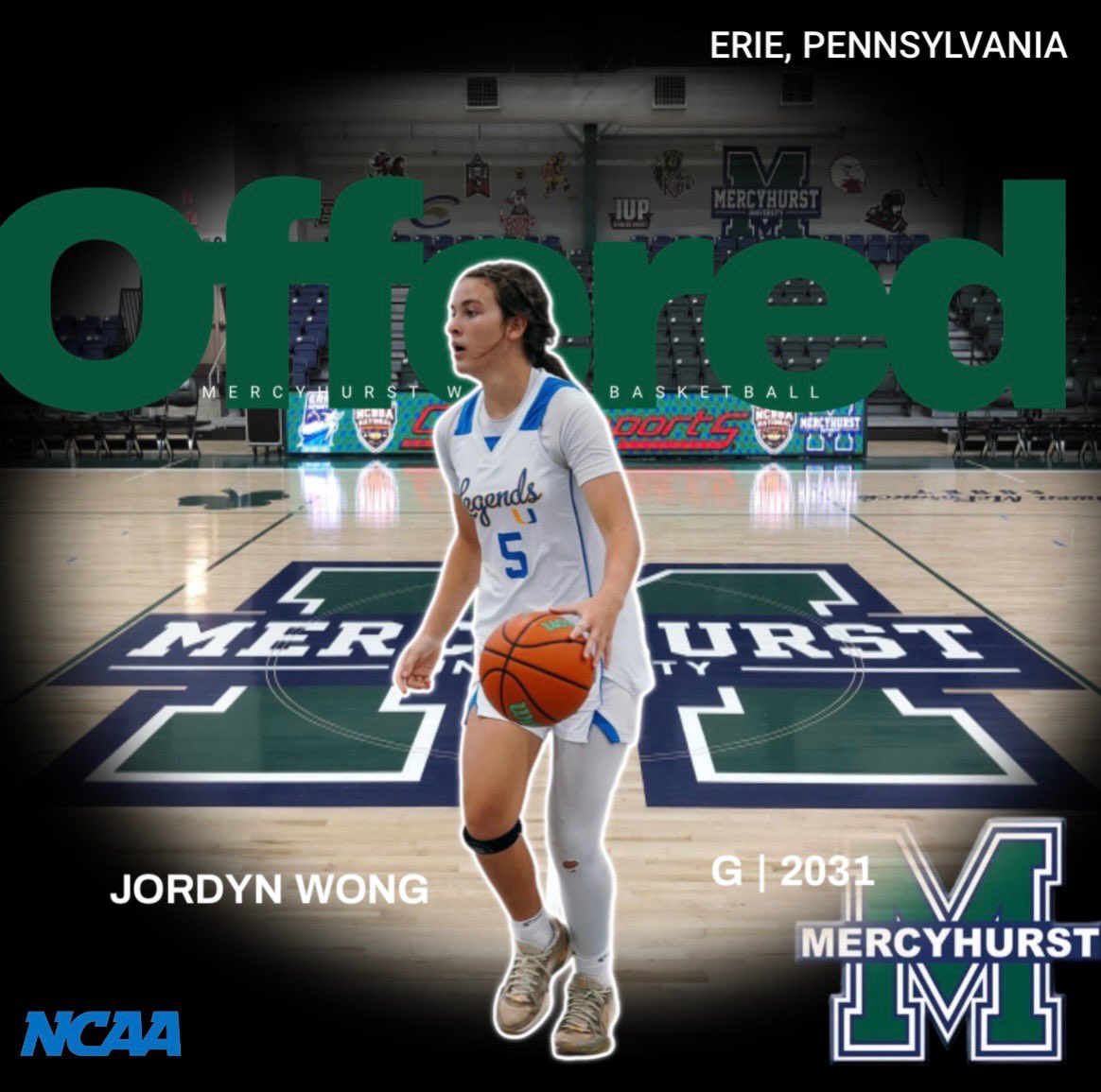 Ylb330's tweet photo. After a great conversation with @CoachErinMills , I am happy to announce I’ve received my first D1 offer from @HurstWBB !! 🙏🙏🏀💙 @Legends_Bball https://t.co/rEcfAliomr