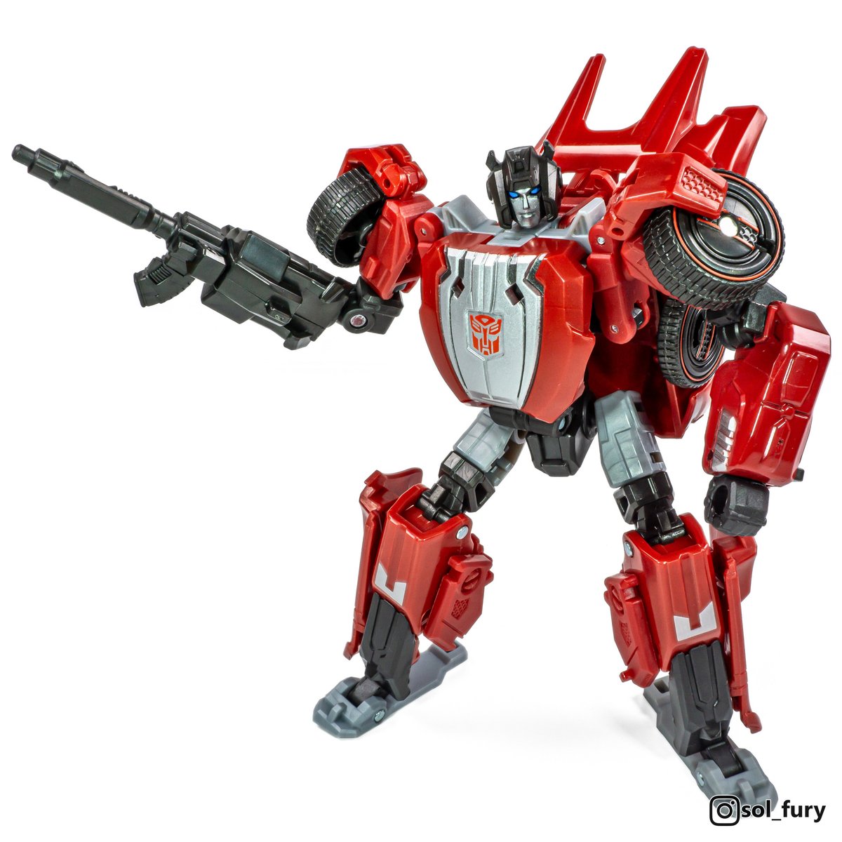 SolFury's tweet image. Sideswipe - Transformers Studio Series Gamer Edition (Deluxe class, 2024)

Not a perfect toy, but loads better than the one released in the Fall of Cybertron toyline in 2012.

#transformers 
#transformersstudioseries
#warforcybertron
#fallofcybertron