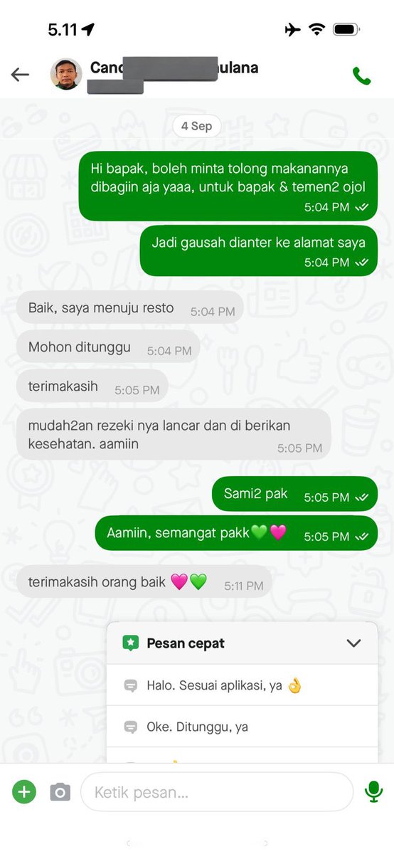 small things means a lot, semoga sehat selalu kita semua🩷💚 #WargaJagaWarga