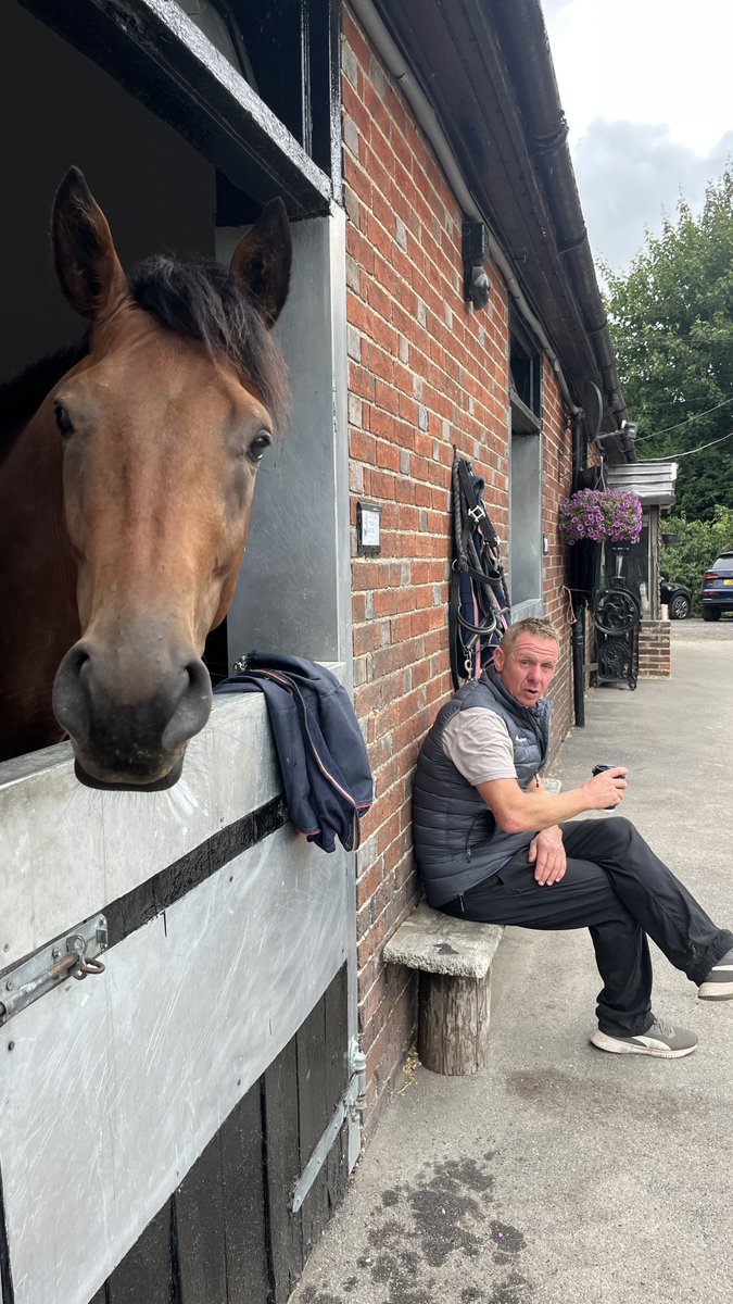 Last week, <a href="/ShovelstrodeRH/">Shovelstrode Racing</a> welcomed their local <a href="/MindCharity/">Mind</a> for a behind-the-scenes tour 🐎✨
The visit was one of 12 community events coordinated by Racing Together during #NationalRacehorseWeek🤝

<a href="/GBRacing/">Great British Racing</a>