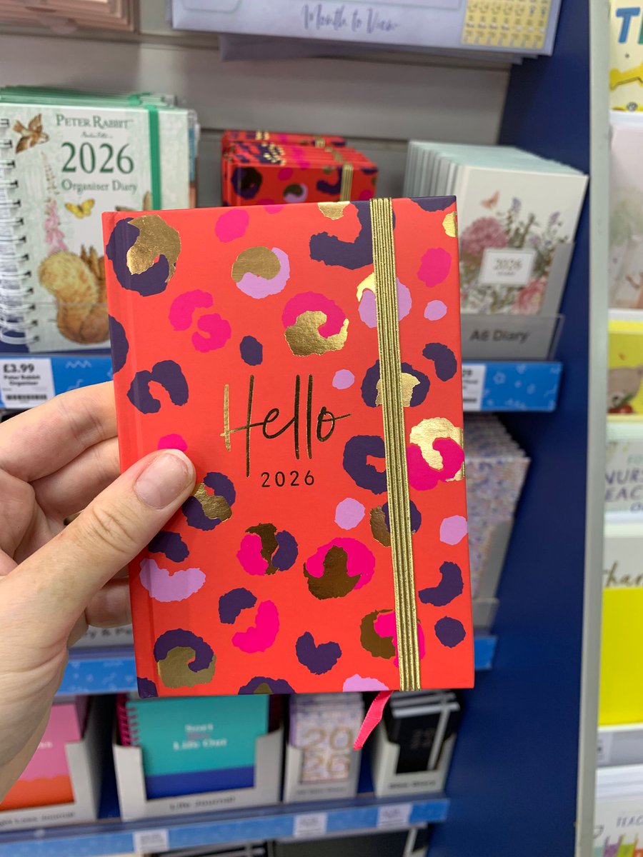 MoorSheffield's tweet image. 2026 is calling 📞 

Want to get ahead of the game? Check out Card Factory's range of 2026 planners, ready for planning ahead for exciting events and occasions! ✍️ 

Head over to The Moor Sheffield today 🛍️ 

#CardFactory #Planners #StationeryInspo