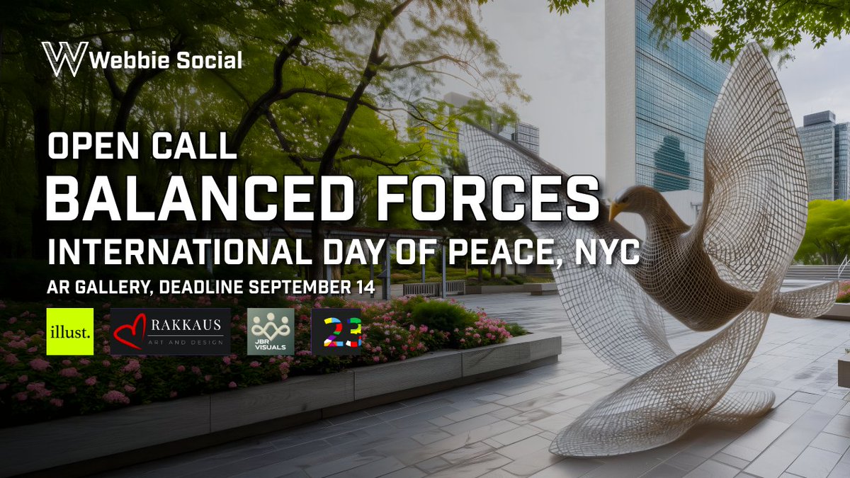 📢 OPEN CALL — Make Art That Moves People

“AR is more than tech — it’s a metaphor for multiple truths coexisting.”

Submit your story for Balanced Forces: NYC, a Peace Day AR art walk bringing diverse voices to the streets of New York.

🗓️ Deadline: Sept 14
✨ We help convert