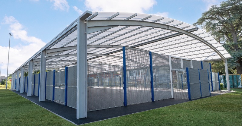 The new Covered MUGA™ at The Springfields Academy means that PE and sports can now safely take place all year round, whatever the weather.

Find out more: bit.ly/47bTpMe