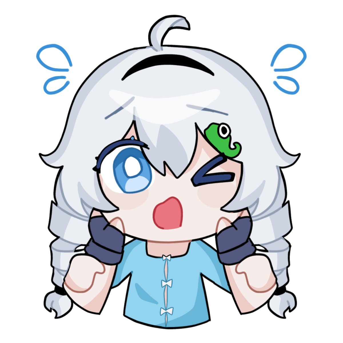 More Kiana Kevin stickers
#崩坏学园2