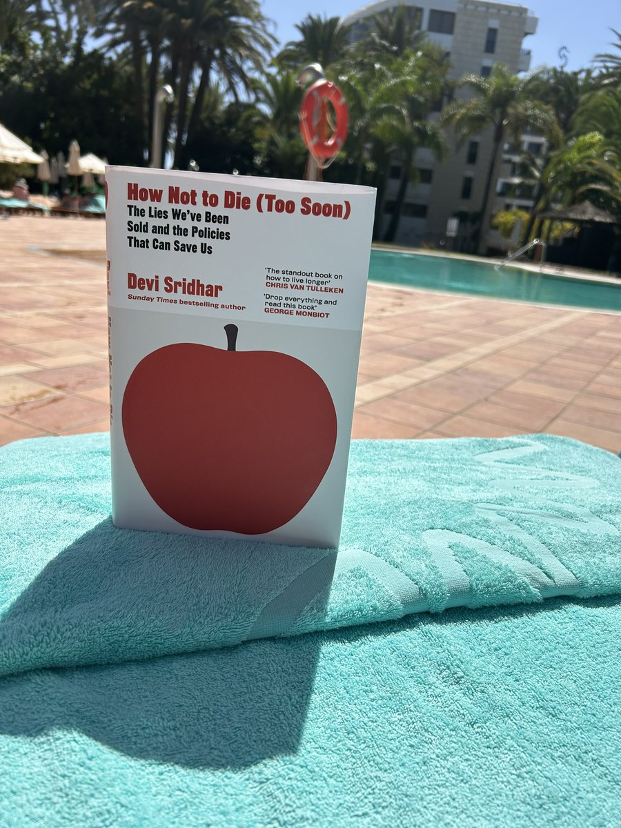 May 2021 Zakynthos , September 2025 Gran Canaria … spot the connection <a href="/devisridhar/">Prof. Devi Sridhar</a>  
Looking forward to more holiday reading !!