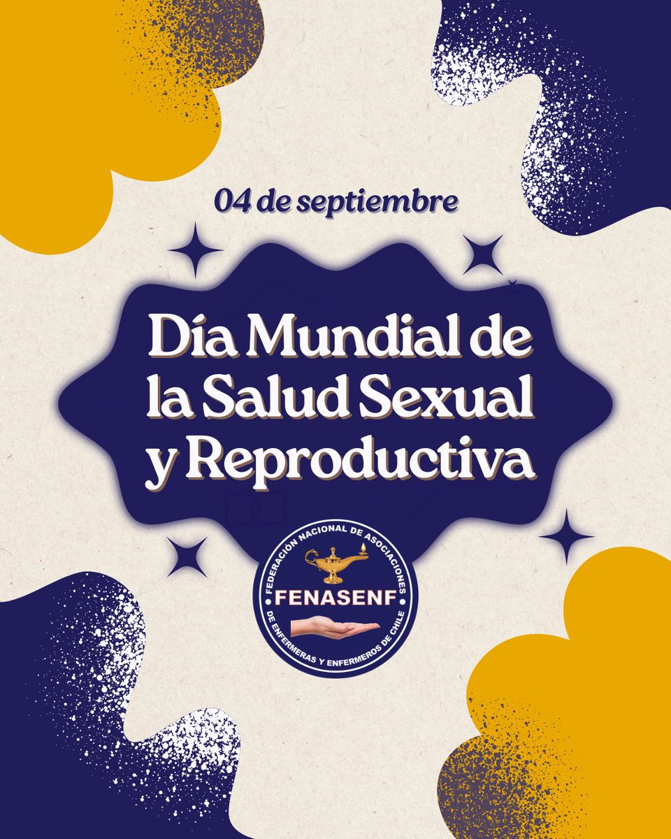 FENASENFCHILE's tweet photo. 💜✨ Desde el Depto de Género en el Día Mundial de la Salud Sexual y Reproductiva enfatizamos que salud sexual es un derecho humano.
🧬 Las enfermeras y enfermeros entregamos prevención y promoción en cada educación sexual integral a niños, niñas y adolescentes.
#SaludSexual https://t.co/aAope9l8tg