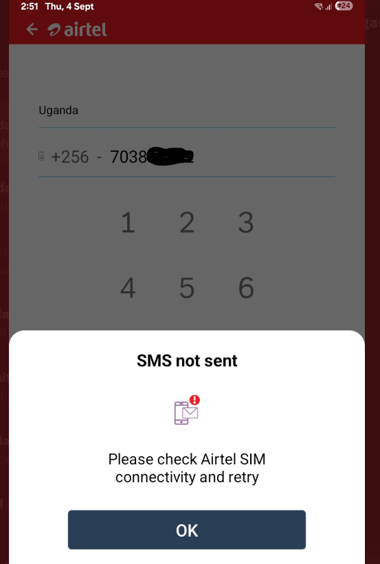 mumdantie's tweet photo. @Airtel_Ug How do i resolve this issue, ur absent on the DM https://t.co/23jdsxMLuC