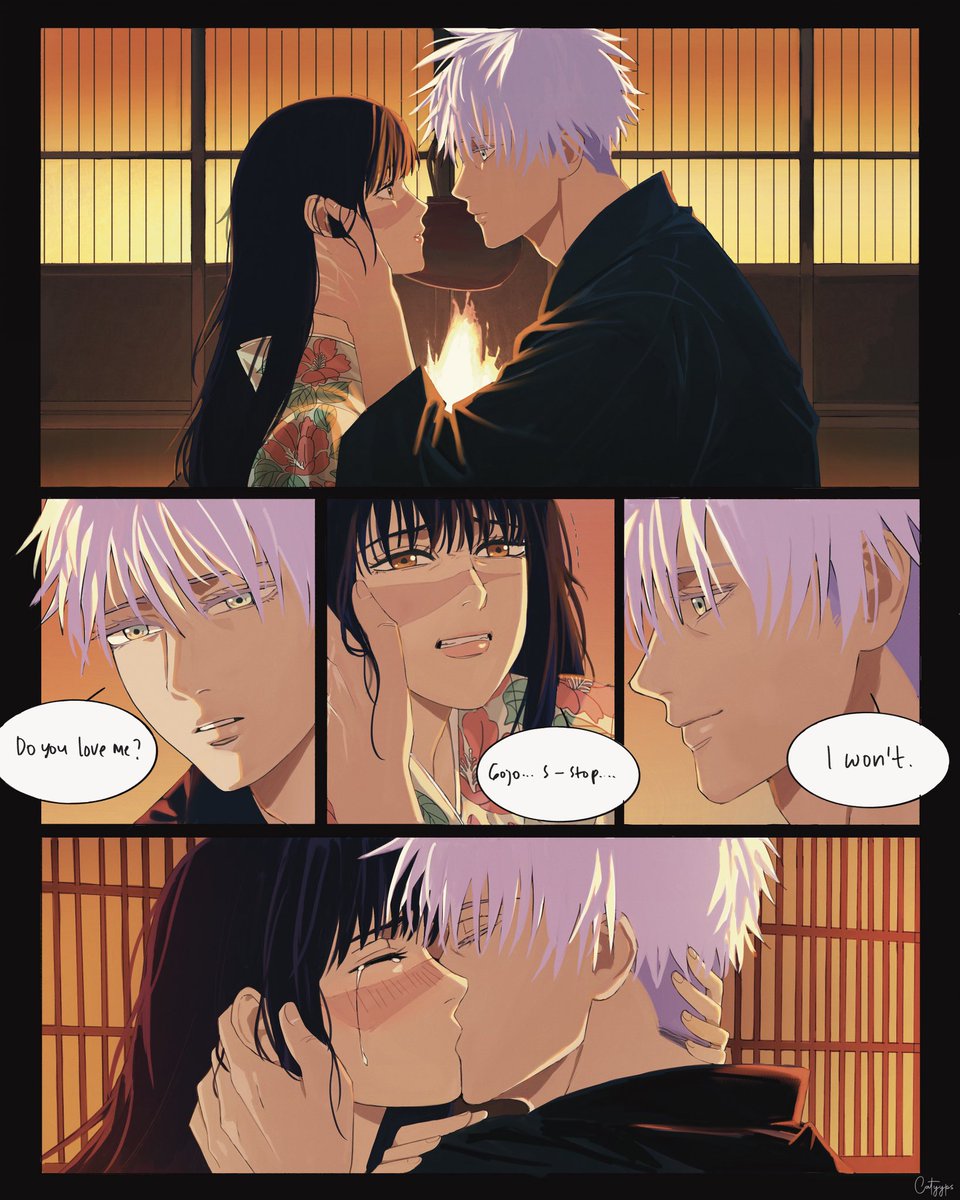 catyyps's tweet image. Commission for @Gojojjkfan23 🥹💖 Had so much fun working on this!
#gojohime #五歌 #gouta