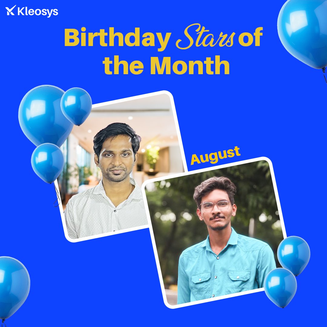 kleosys_global's tweet image. The month may be ending, but the celebrations are just beginning! 🎊

Honoring our incredible teammates born this month – thank you for being a part of our journey. 💖🎂

.
.
.

#Kleosys #birthdaycelebration #office #MonthEndSpecial