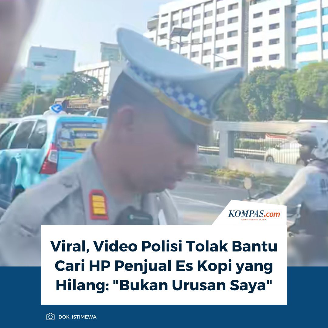 SERUAN H7 (@seruanhl) on Twitter photo Biasanya setelah viral begini, pasti bakalan muncul video permintaan maaf dari yang bersangkutan.
Bukankah begitu Pak <a href="/ListyoSigitP/">Listyo Sigit Prabowo</a>? Biasanya setelah viral begini, pasti bakalan muncul video permintaan maaf dari yang bersangkutan.
Bukankah begitu Pak <a href="/ListyoSigitP/">Listyo Sigit Prabowo</a>?
