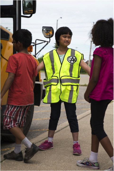PeelKidsSafety's tweet photo. It's that time of year! We'll be offering the CAA Bus Patroller program this fall. #BusPatrollers are students in Gr. 5-8 who help to make the #SchoolBus a safer place. If you haven't registered your school yet, please head to: https://t.co/YmFUcXcQ8d @DeputyDapat @Dhillon2381 https://t.co/2QClKP4bSd