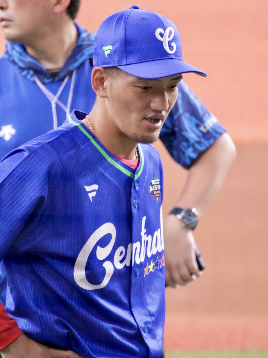 _angelnumber26_'s tweet photo. 2025.7.23 オールスターゲーム2025
📍京セラドーム大阪

ジャンクSPORTSの髪��のくだりめっちゃ面白かったな🤣
お会い出来て光栄でした🫶🏻✨

#矢野雅哉 https://t.co/8bH88yRQg8
