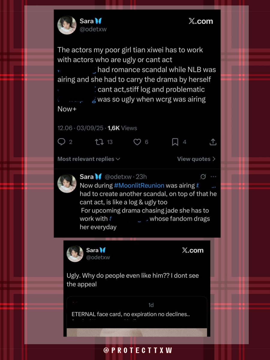 PROTECTTXW's tweet photo. 🚨 MASS REPORT 🚨

@/odetxw
🔗https://t.co/ioSQ8iurvv

📌 REPORT &amp; BLOCK. DON'T ENGAGE.
• Hate → Slurs and Tropes/Hateful Reference
• Spam

Please Repost. 
#ProtectTXW https://t.co/QRI8M4oC9y