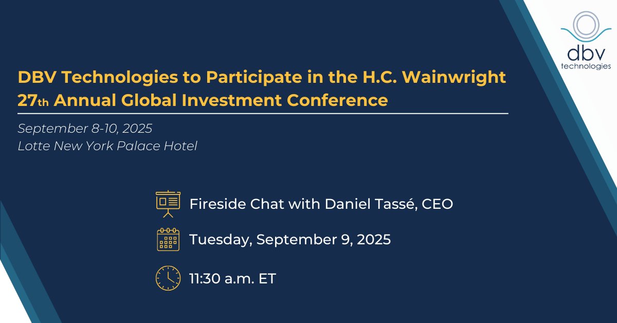 Our CEO, Daniel Tassé, will be in New York for the H.C. Wainwright 27th Annual Global Investment Conference, where he will participate in a #FiresideChat on Tuesday, September 9 at 11:30am ET. 

We look forward to engaging with investors and industry peers as we continue