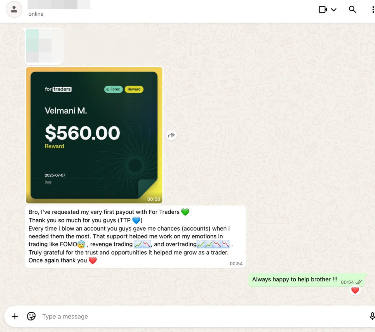 Shreyash | The Trusted Prop (@shreyashttp) on Twitter photo At <a href="/TheTrustedProp/">TheTrustedProp</a> , we didn’t just create a trading community… we built a family ❤️🤝
A family where everyone cares, helps, and supports each other no one is left behind 🙌💯
On our Discord, roles aren’t just names they carry real value 🔑✨
From exclusive guidance, to 1:1 At <a href="/TheTrustedProp/">TheTrustedProp</a> , we didn’t just create a trading community… we built a family ❤️🤝
A family where everyone cares, helps, and supports each other no one is left behind 🙌💯
On our Discord, roles aren’t just names they carry real value 🔑✨
From exclusive guidance, to 1:1