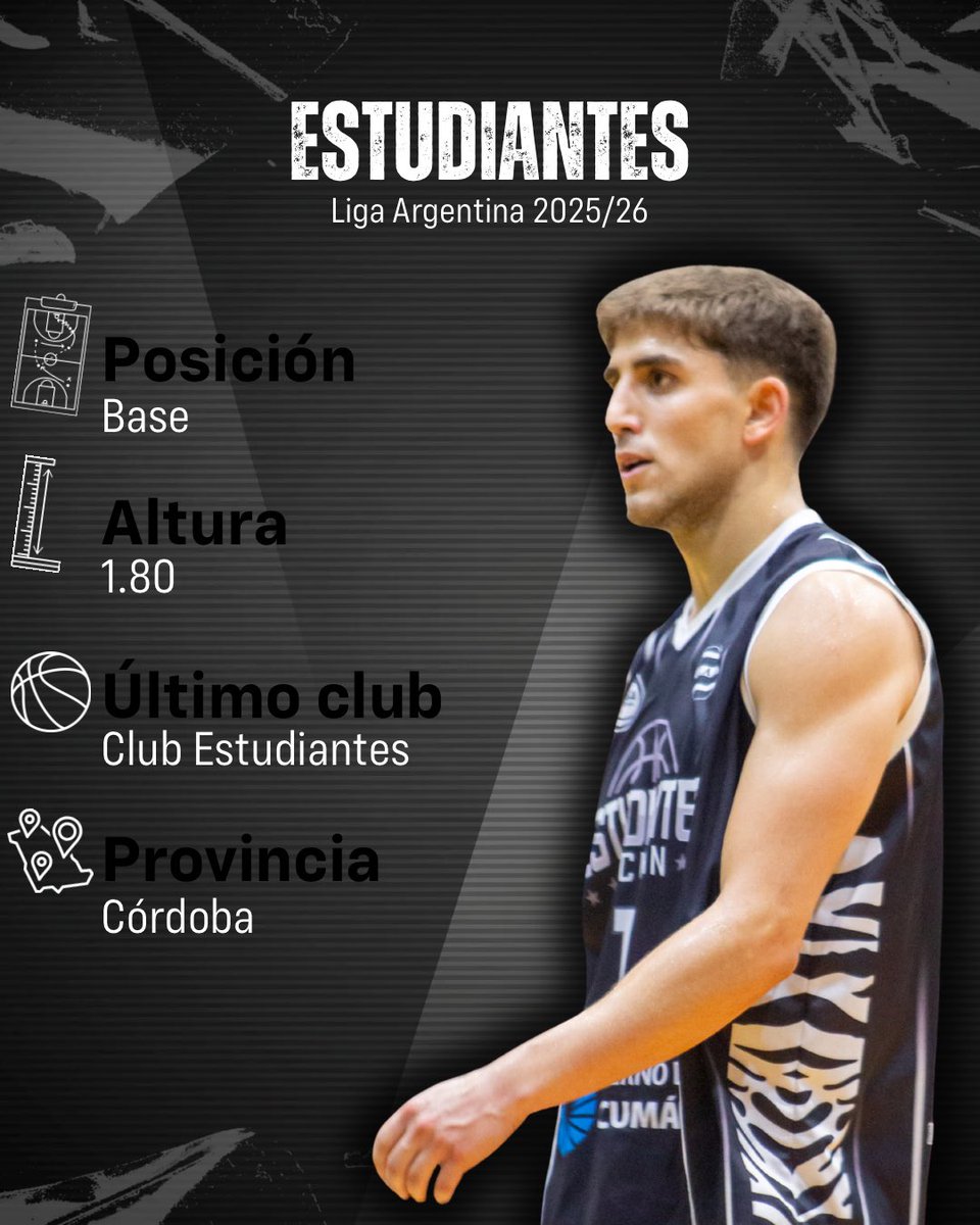 RENOVACIÓN CEBRA

📝 El Club Atlético Estudiantes confirma la continuidad de Marco Ceppo para la temporada 2025/26 de la Liga Argentina.

⚡ Energía e intensidad asegurada 

💪⚫⚪ ¡Vamos por más juntos, Marco!

#VamosLaCebra #LigaArgentina #Estudiantes #Tucuman