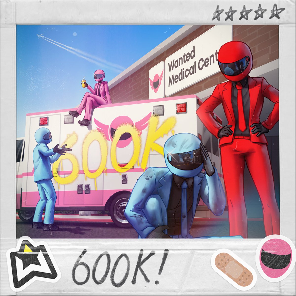 Its a little late but finished this up for <a href="/wanted_hq/">Wanted ⭐</a> hitting 600k!