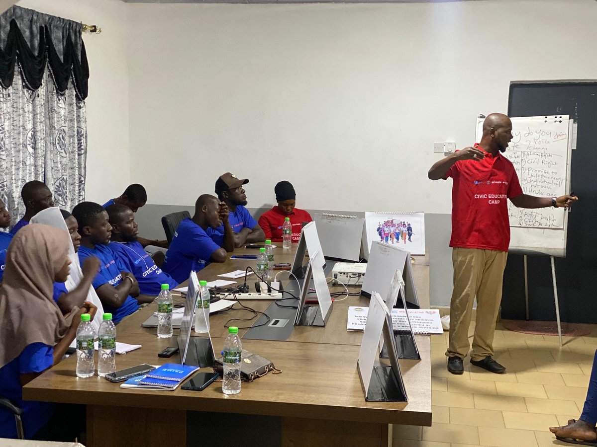 During a training at Imagine, some youths told me: “Why vote? It changes nothing.” 
I laughed: “So you leave the driver’s seat of your future to others &amp; still complain where the bus is heading? 

Youth &amp; women are the majority, yet missing in decision spaces.