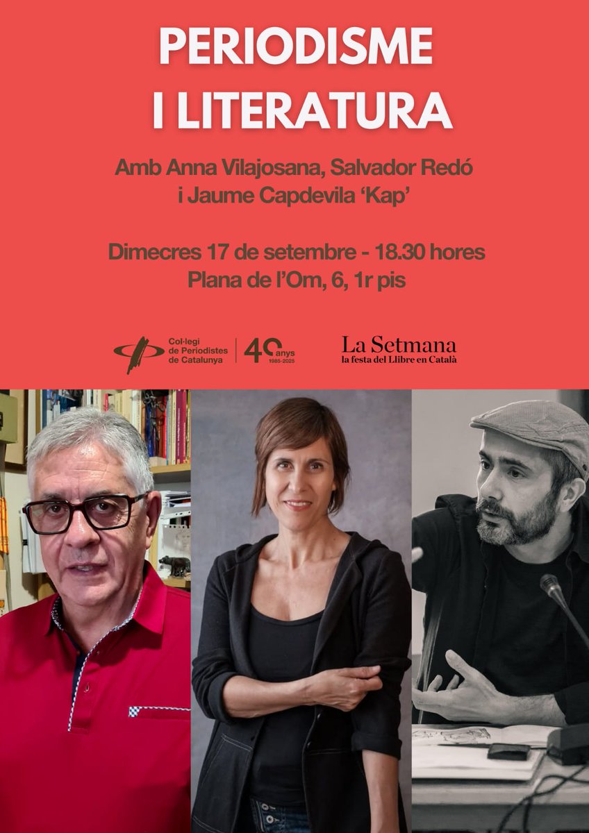 Això serà aviat! <a href="/sredomarti/">Salvador Redó</a> <a href="/kapdigital/">Kap</a> <a href="/periodistes_cat/">Col·legi de Periodistes de Catalunya</a> 
#Manresa