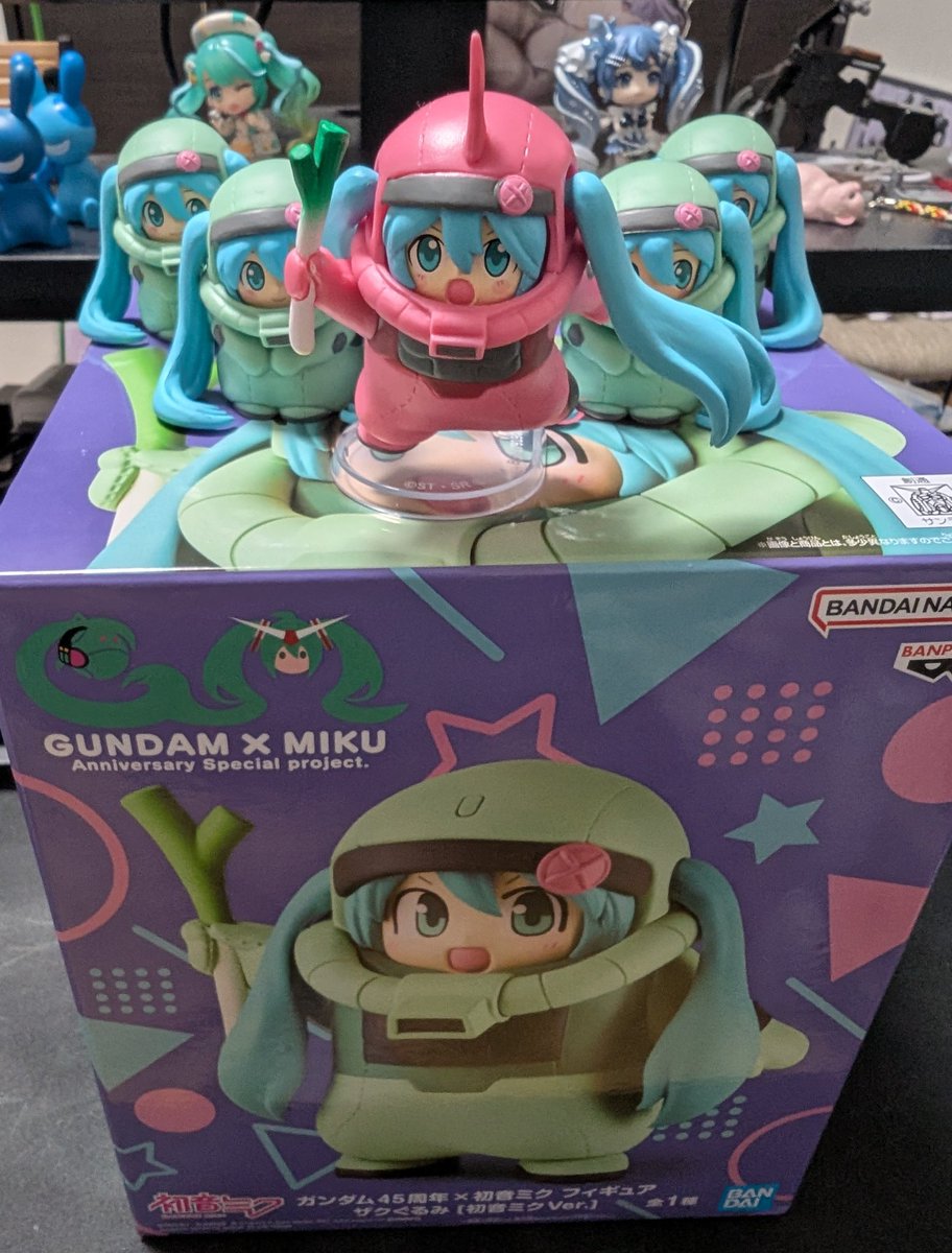 GUNDAM × MIKU ガンダム×初音ミク全4種コンプ