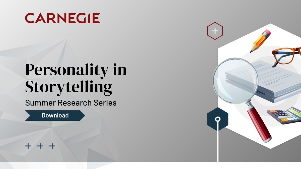 Our fourth and  final Summer Research Series report shows that authentic, personal, and emotionally resonant stories impact students and parents more than just facts. Access it now! hubs.ly/Q03GQ3CR0