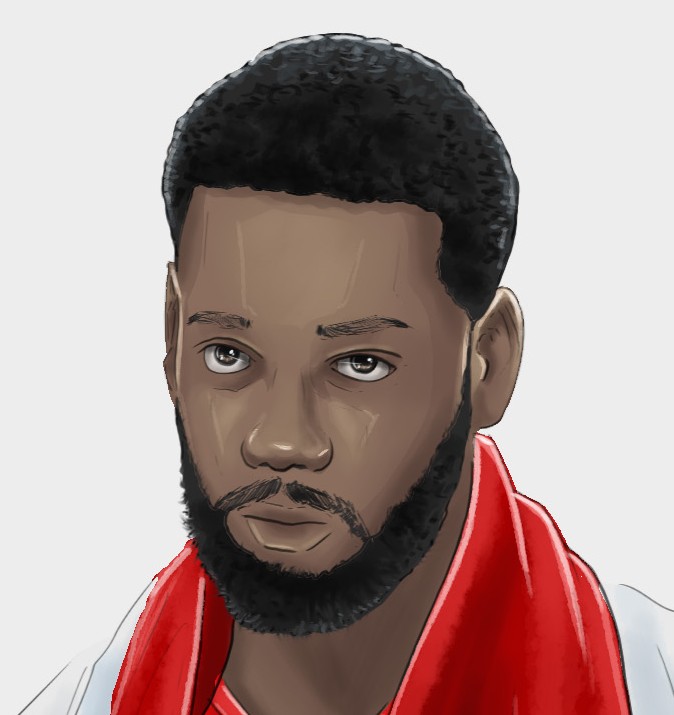 aomdrawings's tweet image. Jestem prostym człowiekiem. @KoszKadra  gra kolejny mecz na @EuroBasket , robię kolejny rysunek. Tym razem z naszym niezastąpionym Jordanem Loydyńskim, po raz kolejny dodając - NA NICH!

#koszkadra #jordanloyd #hesitribe #DawajPolska #Eurobasket #digitaldrawing #digitalart