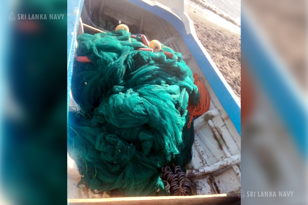 srilanka_navy's tweet image. In a series of operations from 19 to 31 Aug, the @srilanka_navy apprehended 29 individuals involved in illegal fishing and seized unauthorized fishing gear. #NavyOps #MarineProtection #StopIllegalFishing 

Read more: shorturl.at/c33sK