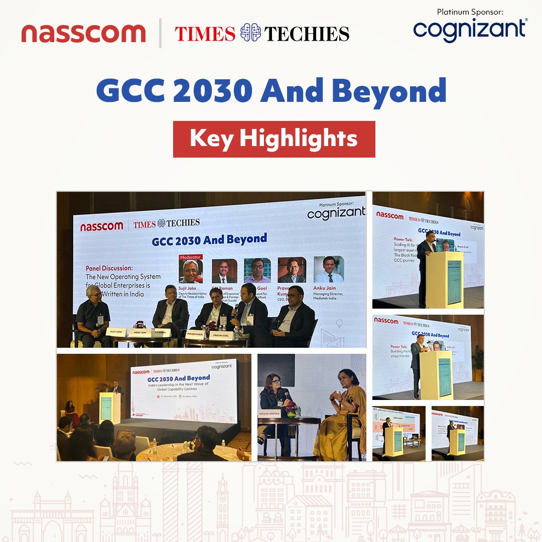 At #GCC2030AndBeyond, the dialogue united voices from Japan to Europe, the US to India spanning automotive, semiconductors, banking, fintech, AI, and sustainability. It was more than a panel; it was a cross-continent exchange on how global capability centers are rewriting the
