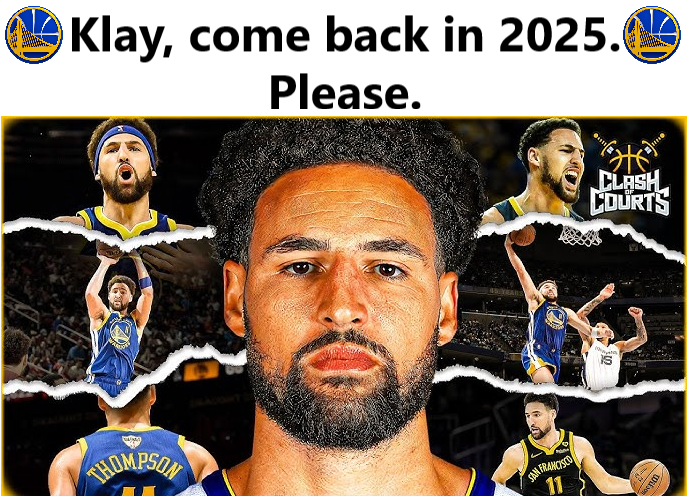 StuartDodson's tweet photo. @KlayThompson, push for a trade. #ReturnSplash https://t.co/JrlrW3PN9A