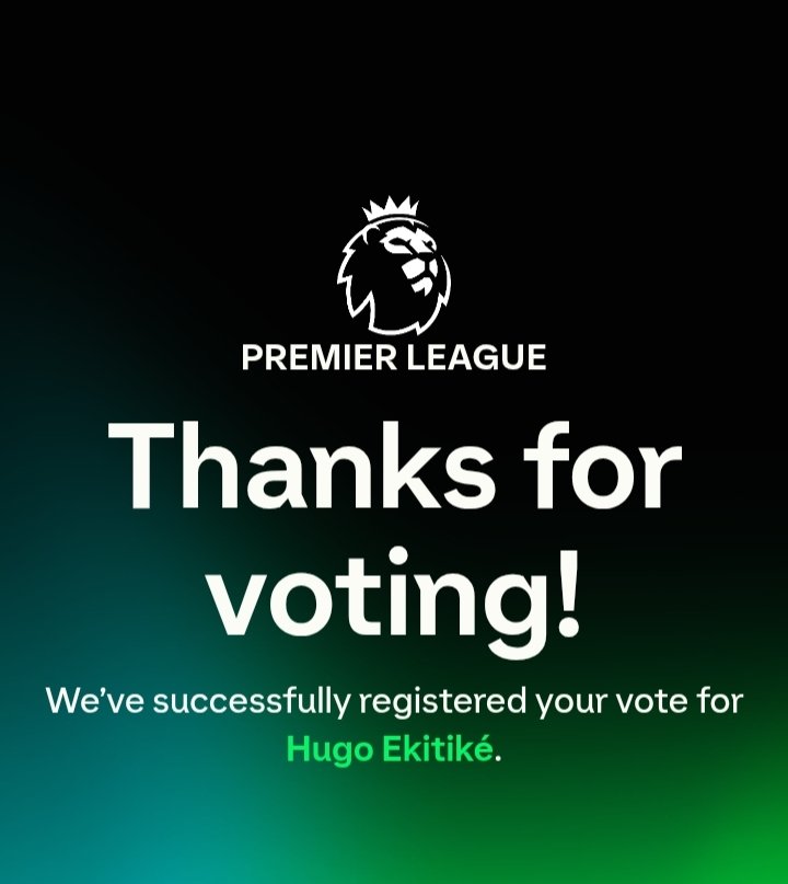 Are you done with your votes ✅✅