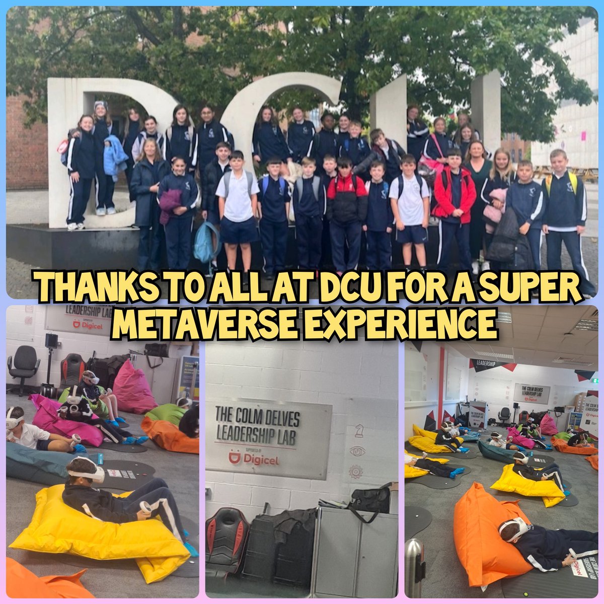 Huge thanks to Caroline for organising the trip 👏 <a href="/DCU/">Dublin City University</a>