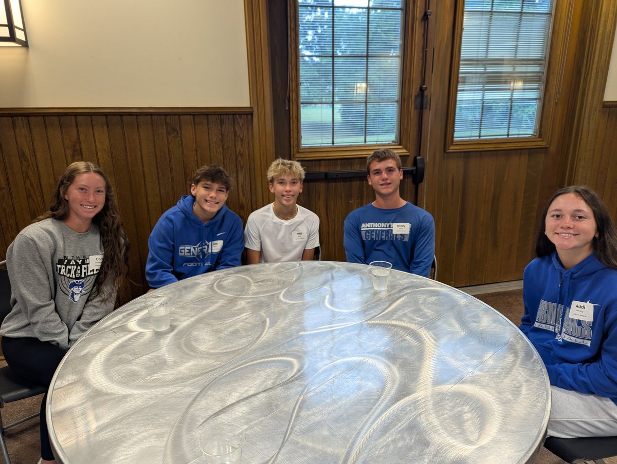 5 of our outstanding student-athletes are representing AW and  participating today in the NLL Sportsmanship and Leadership Conference today.