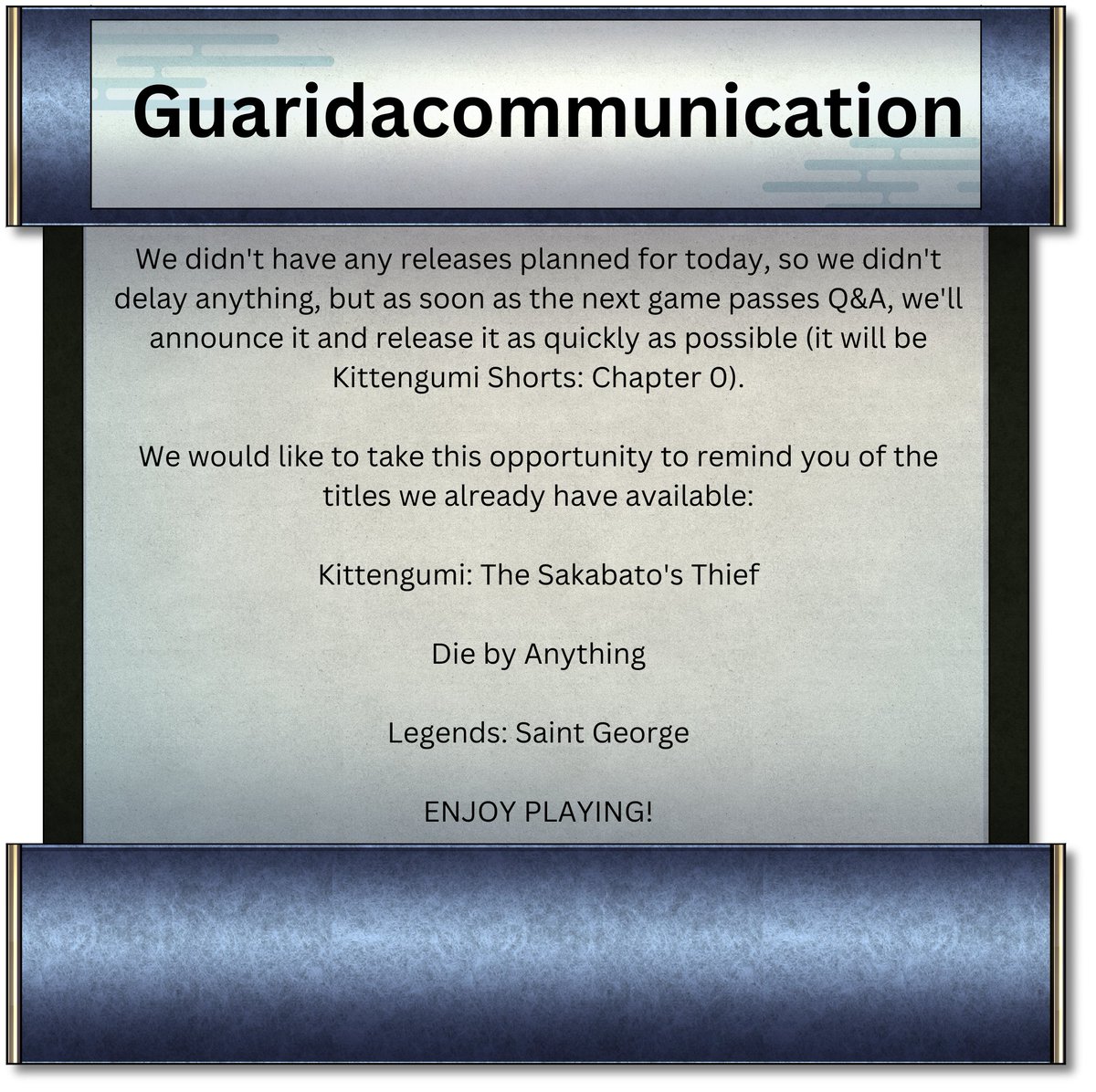 Guarida Games Studio 💀Die by Anything (@guaridagames) on Twitter photo 