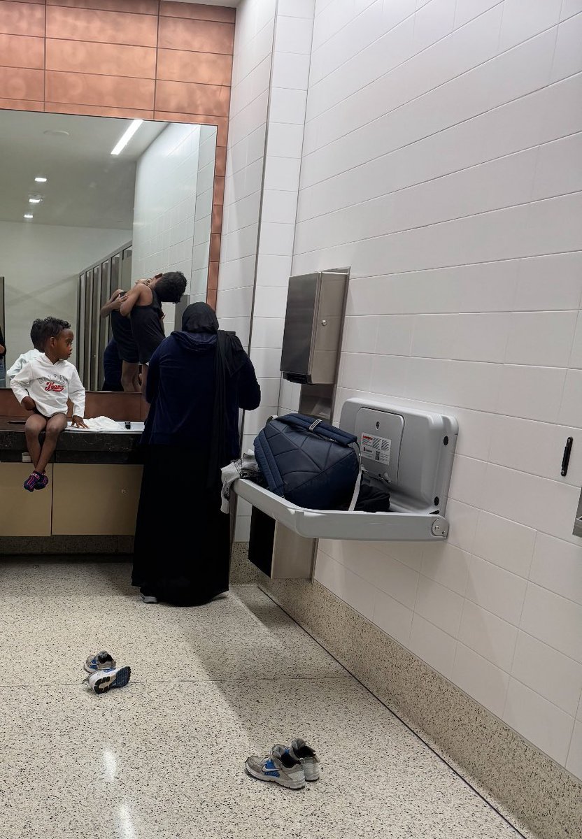 Have you seen what people use bathrooms for? Foot washing is the least of  it. Go look in the stalls. And why are you publishing photos of kids in the  bathroom, sicko?, image size:832x1200
