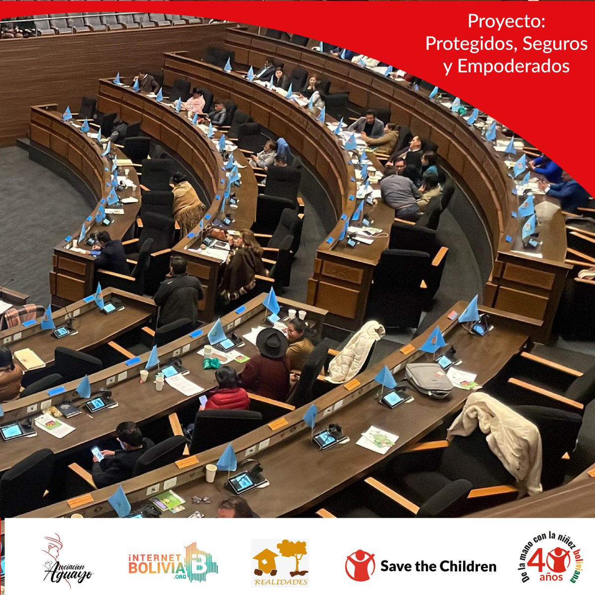 BoliviaSave's tweet photo. ✨ ¡Un gran paso por la niñez en Bolivia! ✨La Cámara de Diputados aprobó el Proyecto de Ley N° 206/2024-2025, que protege la integridad sexual de niñas, niños y adolescentes en los entornos digitales.
#PROSEM https://t.co/1s0hbQy5a4