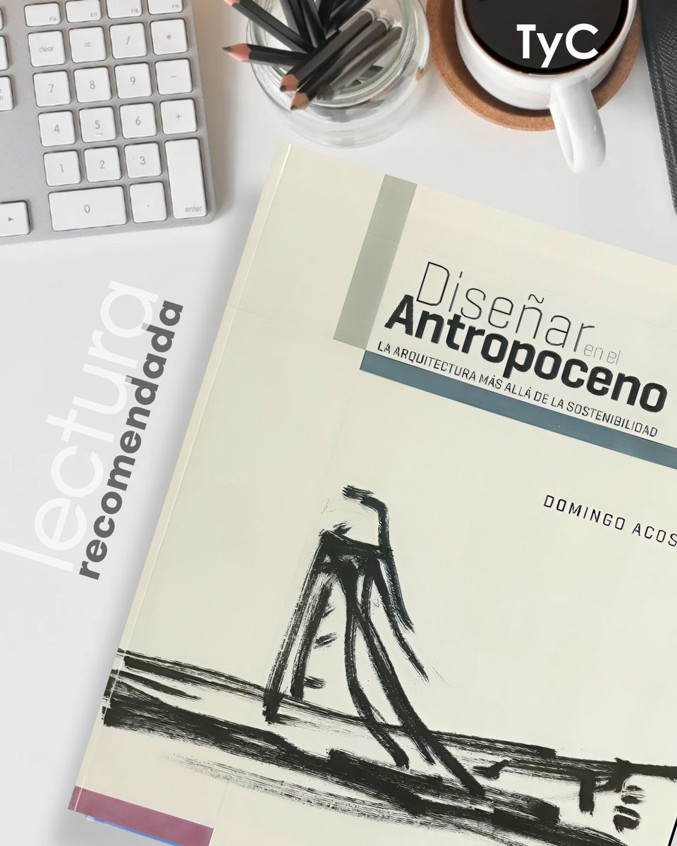 "Diseñar en el #Antropoceno: La arquitectura más allá de la #sostenibilidad" es un libro del arquitecto Domingo Acosta que propone un enfoque arquitectónico y de diseño #regenerador, no solo sostenible, para la crisis ecológica actual. 
🧵 ⬇️